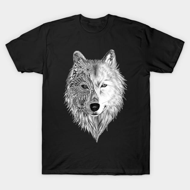 Wolf Spirit T-Shirt by ElectricDreamz